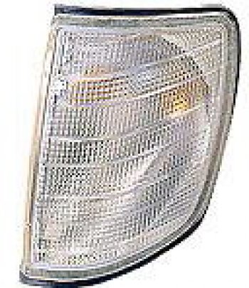 W124 УКАЗ.ПОВОРОТА УГЛОВОЙ ЛЕВ (DEPO) БЕЛЫЙ DEPO md12483-030w-l