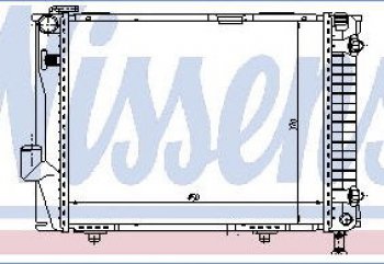 W124 РАДИАТОР ОХЛАЖДЕН (см.каталог) BODYPARTS md12485-910