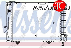 3 069 р. W124 РАДИАТОР ОХЛАЖДЕН (см.каталог) BODYPARTS md12485-910  с доставкой в г. Керчь