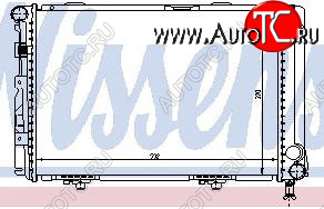 9 499 р. W124 РАДИАТОР ОХЛАЖДЕН (см.каталог) BODYPARTS md12485-912  с доставкой в г. Керчь