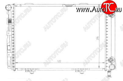 5 999 р. W124 РАДИАТОР ОХЛАЖДЕН BODYPARTS md12485-914  с доставкой в г. Керчь