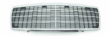 W140 {300-500} РЕШЕТКА РАДИАТОРА В СБОРЕ С РАМК , 7 МОЛДИНГ (Тайвань) ХРОМ-ЧЕРН TYG md14095-100hb