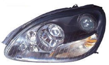 W220 {H7H7} ФАРА Л+П (КОМПЛЕКТ) С РЕГ.МОТОР ТЮНИНГ ЛИНЗОВАН ВНУТРИ (DEPO) ЧЕРН DEPO md22098-002b-n