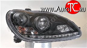 50 999 р. W220 {H7H7} ФАРА Л+П (КОМПЛЕКТ) ТЮНИНГ ЛИНЗОВАН (DEVIL EYES) С 2 СВЕТЯЩ ОБОДК (SONAR) ВНУТРИ ЧЕРН SONAR md22098-003b-n  с доставкой в г. Керчь