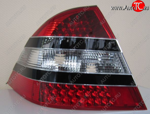 24 999 р. W220 ФОНАРЬ ЗАДН ВНЕШН Л+П (КОМПЛЕКТ) ДИЗАЙН W221 ПОЛНОСТЬЮ С ДИОД С ЧЕРН МОЛДИНГ КРАСН-БЕЛ EAGLE EYES md22098-741rw-n  с доставкой в г. Керчь