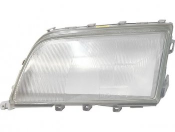 W202 СТЕКЛО ФАРЫ ЛЕВ С РАМК (DEPO) DEPO md20293-020-l