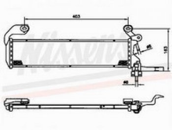 W202 {ОХЛАЖДЕНИЕ ТОПЛИВА} РАДИАТОР ОХЛАЖДЕН (NISSENS) (см.каталог) NISSENS md20297-910