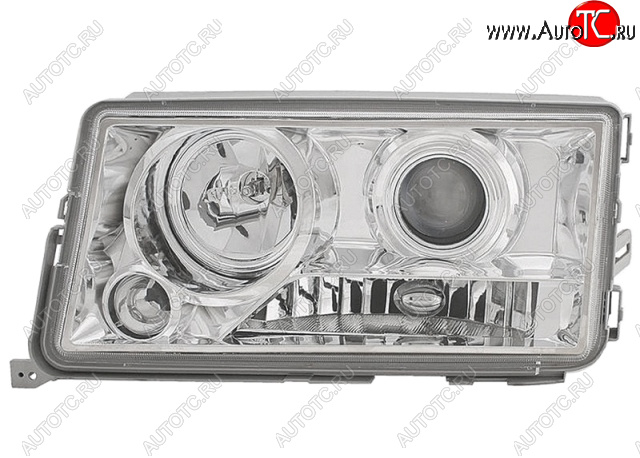 4 199 р. Левая фара (линзован) BODYPARTS  Mercedes-Benz C-Class  W201 (1982-1992) седан  с доставкой в г. Керчь