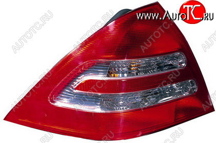 5 549 р. Левый фонарь DEPO  Mercedes-Benz C-Class  W203 (2000-2004) дорестайлинг седан  с доставкой в г. Керчь