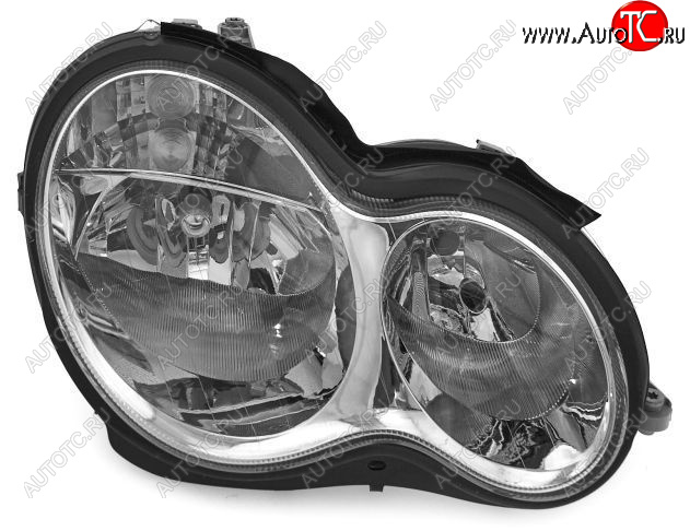 9 749 р. Правая фара DEPO  Mercedes-Benz C-Class  W203 (2004-2008) рестайлинг седан  с доставкой в г. Керчь