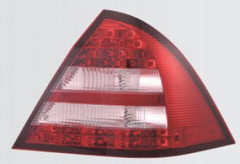 W203 ФОНАРЬ ЗАДН ВНЕШН Л+П (КОМПЛЕКТ) ТЮНИНГ С ДИОД СТОП СИГНАЛ (SONAR) КРАСН-БЕЛ SONAR md20304-744rw-n