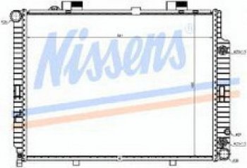 W210 РАДИАТОР ОХЛАЖДЕН (см.каталог) NISSENS md21098-911