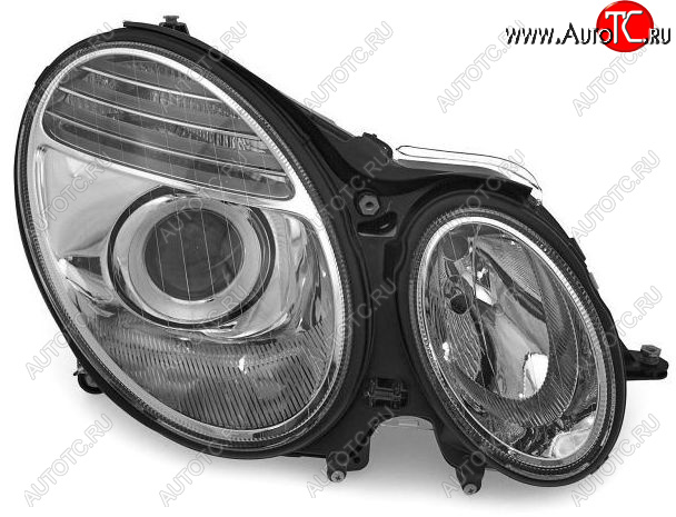 14 899 р. Правая фара (под корректор) DEPO  Mercedes-Benz E-Class  W211 (2006-2009) рестайлинг седан  с доставкой в г. Керчь