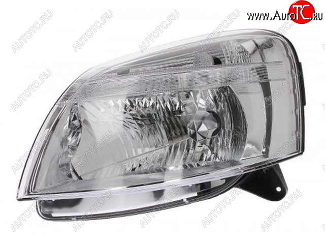 8 749 р. Левая фара (c электрокорректором) DEPO  CITROEN Berlingo  M59 (2002-2012) рестайлинг  с доставкой в г. Керчь