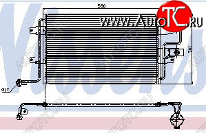 11 249 р. AUDI A3 {OCTAVIACOLFIVTOLEDO 98-BORA} КОНДЕНСАТОР КОНДИЦ (NISSENS) (NRF) (GERI) (см.каталог) NISSENS ai0a396-931  с доставкой в г. Керчь