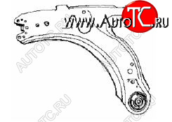 2 679 р. GOLF {Bora 98-Beetle 98-A3 96-Octavia 96-Toledo 99-} РЫЧАГ ПЕРЕДН ПОДВЕСКИ Л=П НИЖН (Тайвань) SH vwglf98-810-z  с доставкой в г. Керчь