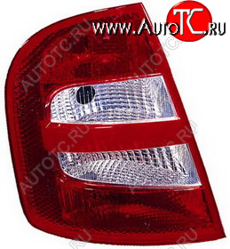 2 299 р. Левый фонарь DEPO  Skoda Fabia  Mk1 (2000-2004) хэтчбэк дорестайлинг  с доставкой в г. Керчь