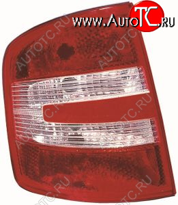 0 р. Левый фонарь DEPO  Skoda Fabia  Mk1 (2004-2008) универсал рестайлинг  с доставкой в г. Керчь