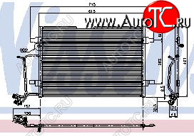 1 639 р. AUDI A4 КОНДЕНСАТОР КОНДИЦ (см.каталог) BODYPARTS ai0a494-931  с доставкой в г. Керчь
