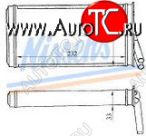 869 р. AUDI 80 (90IIIIVA4 95-) РАДИАТОР ОТОПИТЕЛЯ (см.каталог) BODYPARTS ai08087-900  с доставкой в г. Керчь