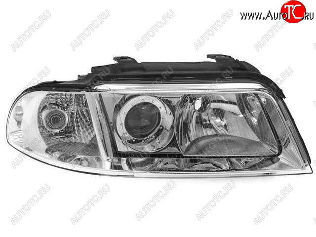 9 349 р. Правая фара (под корректор) DEPO Audi A4 B5 8D2 седан 2-ой рестайлинг (1999-2001)  с доставкой в г. Керчь