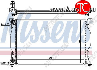 3 799 р. AUDI A4 РАДИАТОР ОХЛАЖДЕН (см.каталог) BODYPARTS ai0a401-912  с доставкой в г. Керчь