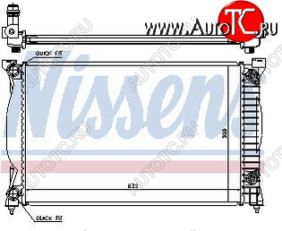 7 249 р. AUDI A4 РАДИАТОР ОХЛАЖДЕН (см.каталог) BODYPARTS ai0a401-913  с доставкой в г. Керчь
