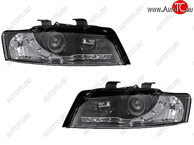 25 999 р. AUDI A4 ФАРА Л+П (КОМПЛЕКТ) ТЮНИНГ ЛИНЗОВАН (DEVIL EYES) (JUNYAN) ВНУТРИ ЧЕРН JUNYAN ai0a401-005b-n  с доставкой в г. Керчь