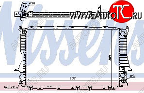 3 859 р. AUDI 100 (A6 94-) РАДИАТОР ОХЛАЖДЕН (см.каталог) BODYPARTS ai10090-912  с доставкой в г. Керчь