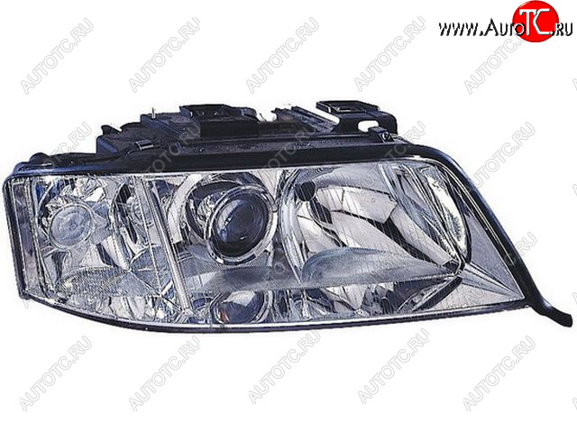 9 499 р. Правая фара (под корректор) DEPO  Audi A6  C5 (1997-2001) дорестайлинг, седан  с доставкой в г. Керчь