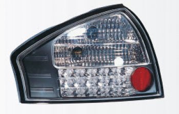 AUDI A6 {с сопротивл.} ФОНАРЬ ЗАДН ВНЕШН Л+П (КОМПЛЕКТ) ТЮНИНГ (СЕДАН) ПРОЗРАЧ С ДИОД СТОП СИГНАЛ (SONAR) ВНУТРИ ЧЕРН-ХРОМ SONAR ai0a697-748bh-n