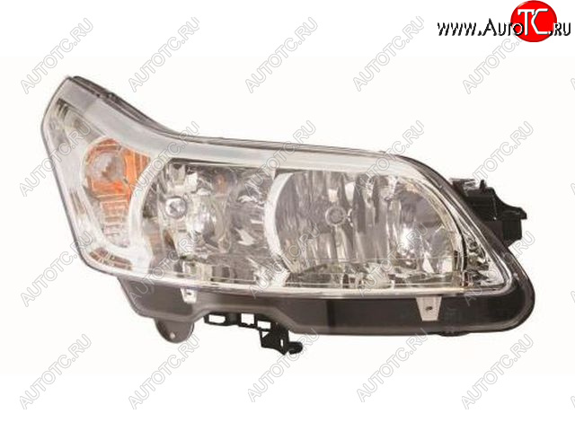 11 549 р. Правая фара (c электрокорректором) DEPO  CITROEN C4 (2007-2011)  рестайлинг, седан  с доставкой в г. Керчь