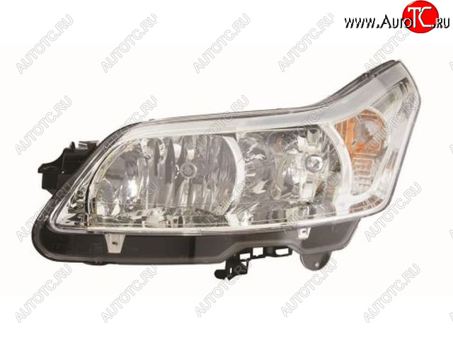 11 549 р. Левая фара (c электрокорректором) DEPO  CITROEN C4 (2007-2011)  рестайлинг, седан  с доставкой в г. Керчь
