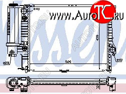 4 099 р. E34 РАДИАТОР ОХЛАЖДЕН (см.каталог) BODYPARTS bme3488-912  с доставкой в г. Керчь