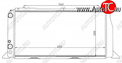 2 799 р. AUDI 80 РАДИАТОР ОХЛАЖДЕН (см.каталог) BODYPARTS ai08087-914  с доставкой в г. Керчь