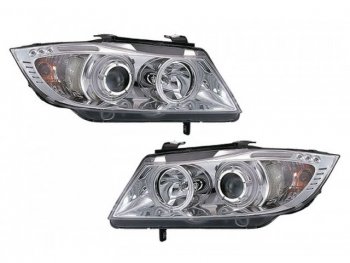 33 999 р. E90 ФАРА Л+П (КОМПЛЕКТ) ТЮНИНГ ЛИНЗОВАН С 2 CCFL СВЕТЯЩ ОБОДК С РЕГ.МОТОР (EAGLE EYES) ВНУТРИ ХРОМ EAGLE EYES bme9004-006h-n  с доставкой в г. Керчь. Увеличить фотографию 1