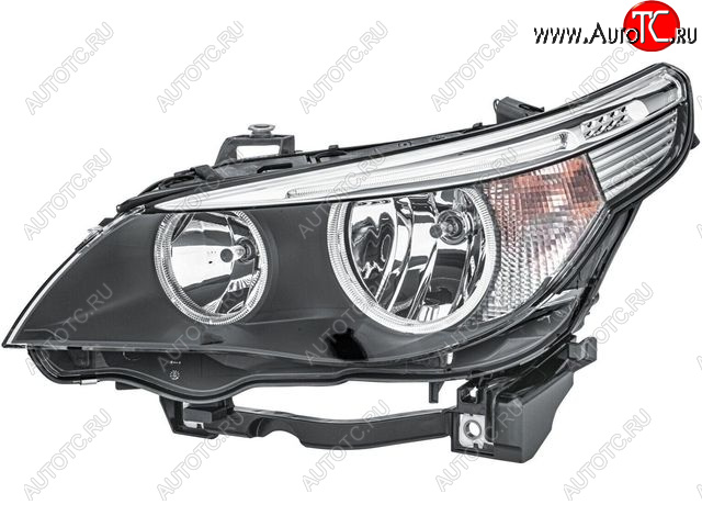 21 349 р. Левая фара (c электрокорректором) DEPO BMW 5 серия E60 седан дорестайлинг (2003-2007) (диодная)  с доставкой в г. Керчь