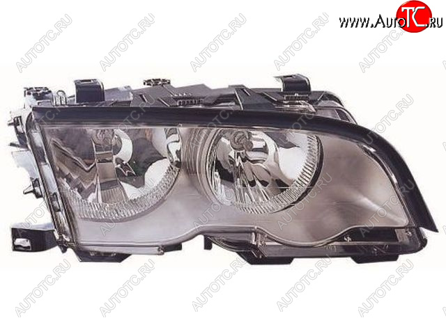 8 599 р. Правая фара (c электрокорректором) DEPO BMW 3 серия E46 седан дорестайлинг (1998-2001)  с доставкой в г. Керчь