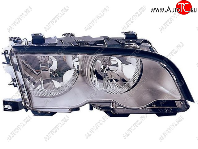 9 649 р. Правая фара (c электрокорректором) DEPO BMW 3 серия E46 седан дорестайлинг (1998-2001)  с доставкой в г. Керчь