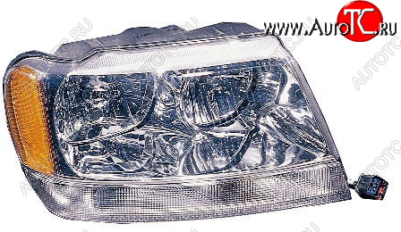 7 499 р. Правая фара DEPO  Jeep Grand Cherokee  WJ (1998-2005)  с доставкой в г. Керчь