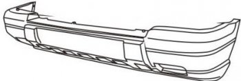 GR CHEROKEE {LAREDO} БАМПЕР ПЕРЕДН БЕЗ ОТВ ППРОТИВОТУМ (Тайвань) ГРУНТ API jpgch96-166x