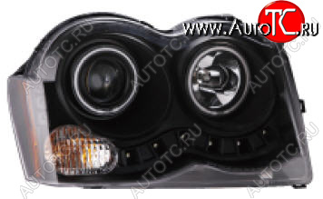 50 849 р. GR CHEROKEE ФАРА Л+П (КОМПЛЕКТ) ТЮНИНГ (КСЕНОН) (DEVIL EYES) С СВЕТЯЩ ОБОДК ДИОД (EAGLE EYES) ВНУТРИ ЧЕРН EAGLE EYES jpgch08-002b-n  с доставкой в г. Керчь
