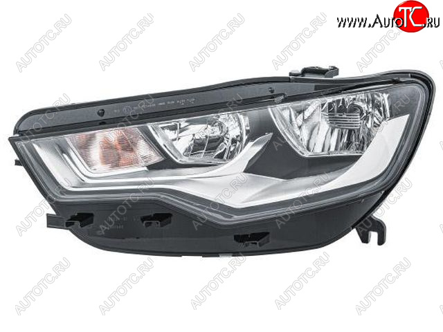 9 399 р. Левая фара (c электрокорректором) DEPO  Audi A6  C7 (2010-2014) дорестайлинг, седан  с доставкой в г. Керчь