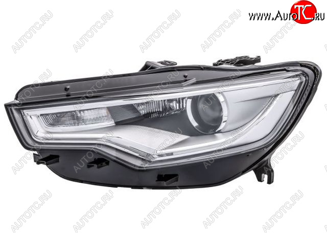 37 849 р. Левая фара (с электрокорректором, ксенон) DEPO  Audi A6  C7 (2010-2014) дорестайлинг, седан  с доставкой в г. Керчь