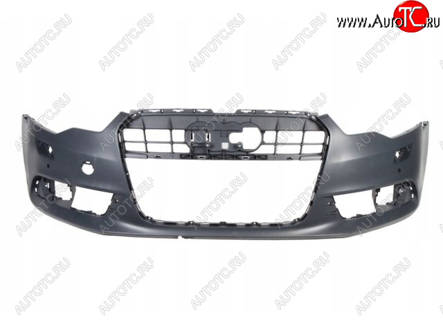 7 449 р. AUDI A6 БАМПЕР ПЕРЕДН С ОТВ ПОМЫВАТ ФАР , ПДАТЧ (Китай) BODYPARTS ai0a611-161  с доставкой в г. Керчь