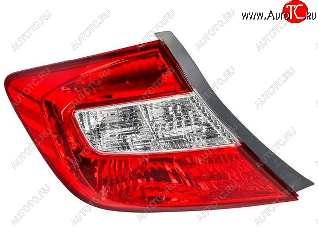 7 349 р. Левый фонарь DEPO  Honda Civic  FB (2011-2016) седан  с доставкой в г. Керчь