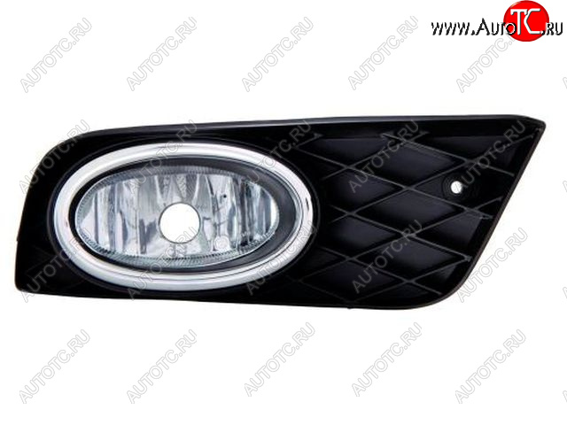 6 949 р. Противотуманная фара правая DEPO  Honda Civic  FB (2011-2016) седан (в сборе с решеткой)  с доставкой в г. Керчь