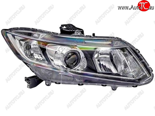 14 999 р. Правая фара (линзован, под корректор) DEPO  Honda Civic  FB (2011-2016) седан  с доставкой в г. Керчь
