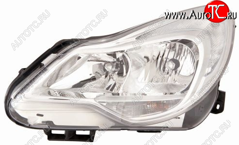 13 349 р. Левая фара (c электрокорректором) DEPO  Opel Corsa  D (2011-2014)  2-ой рестайлинг, хэтчбэк 5 дв., 2-ой рестайлинг, хэтчбэк 3 дв.  с доставкой в г. Керчь