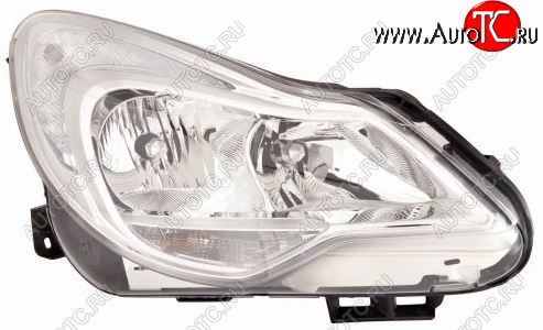 13 349 р. Правая фара (c электрокорректором) DEPO Opel Corsa D  2-ой рестайлинг, хэтчбэк 5 дв. (2011-2014)  с доставкой в г. Керчь